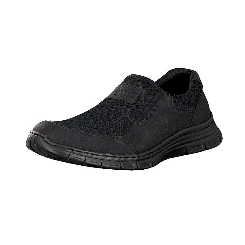 Slip On Panske - Rieker B4878-00 Čierne Topánky